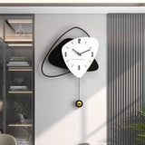 Wall Clock European Pendulum Digital Modern Aesthetic