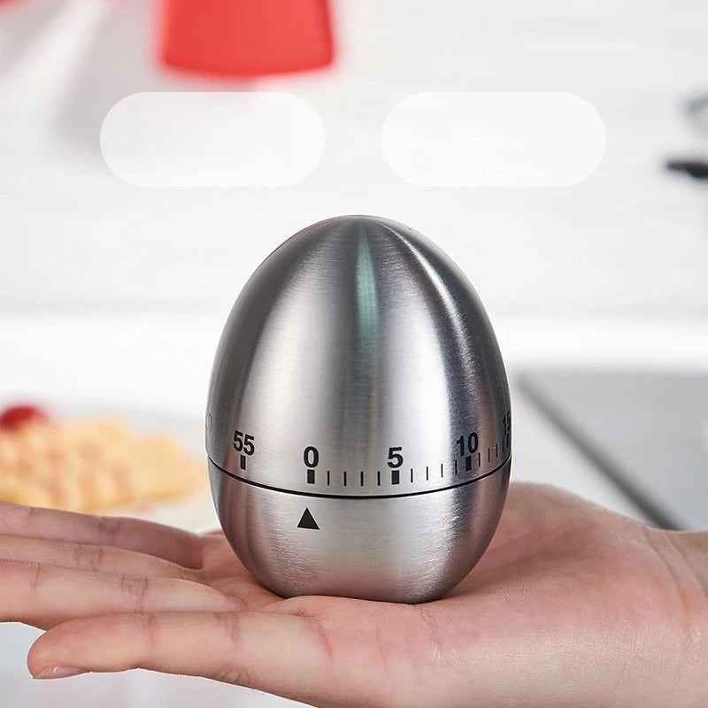 Mechanical Timer Kitchen Device Gadget Sets Egg Boiling