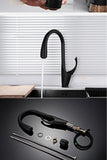 Touch Pull Out 3 Function Single Handle Dual Control Faucet