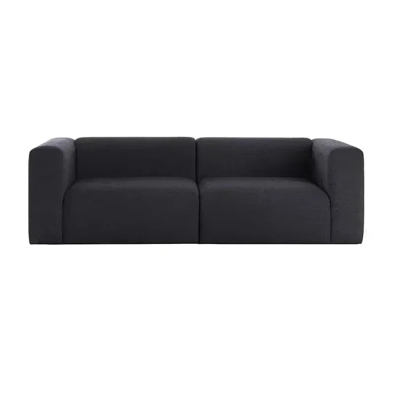 Microfiber Sectional Modern Compressed Sofa