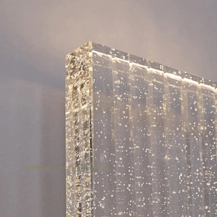 Nordic Glass Bubble Aluminum LED Wall Lamp