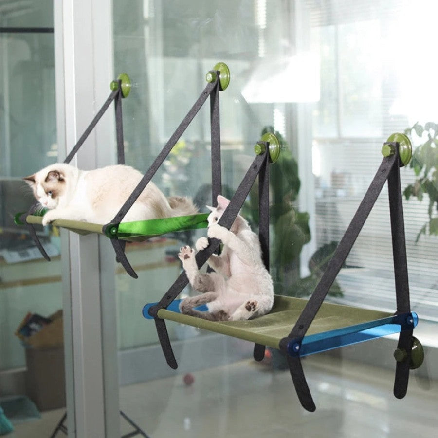 Mesh Cat Bed to Hang on the Window