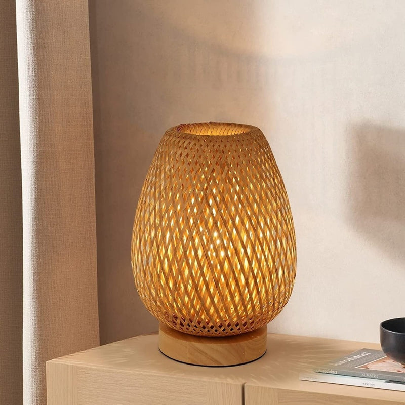 Bamboo Vintage Handmade Table Lamp
