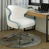 PU Adjustable Office Swivel Wheels Chair