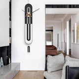 Long Wall Clock Mechanical with Nordic Creative Pendulum