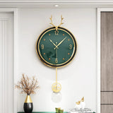 Luxury Modern Wall Clock Large Mechanism with Pendulum