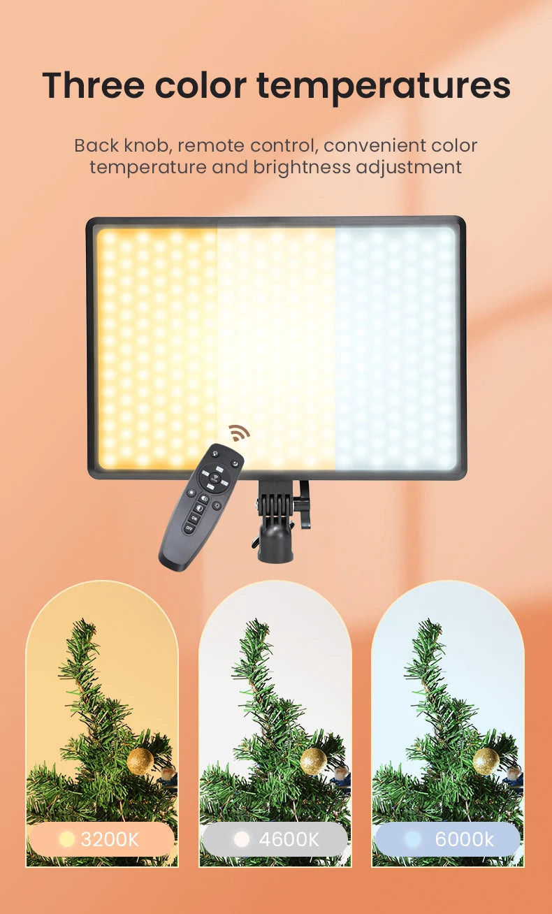 LED Light Panel Lighting Remote Control Lamp