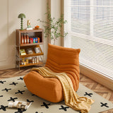 Ergonomic Recliner Armless Sleeper Leisure Chair
