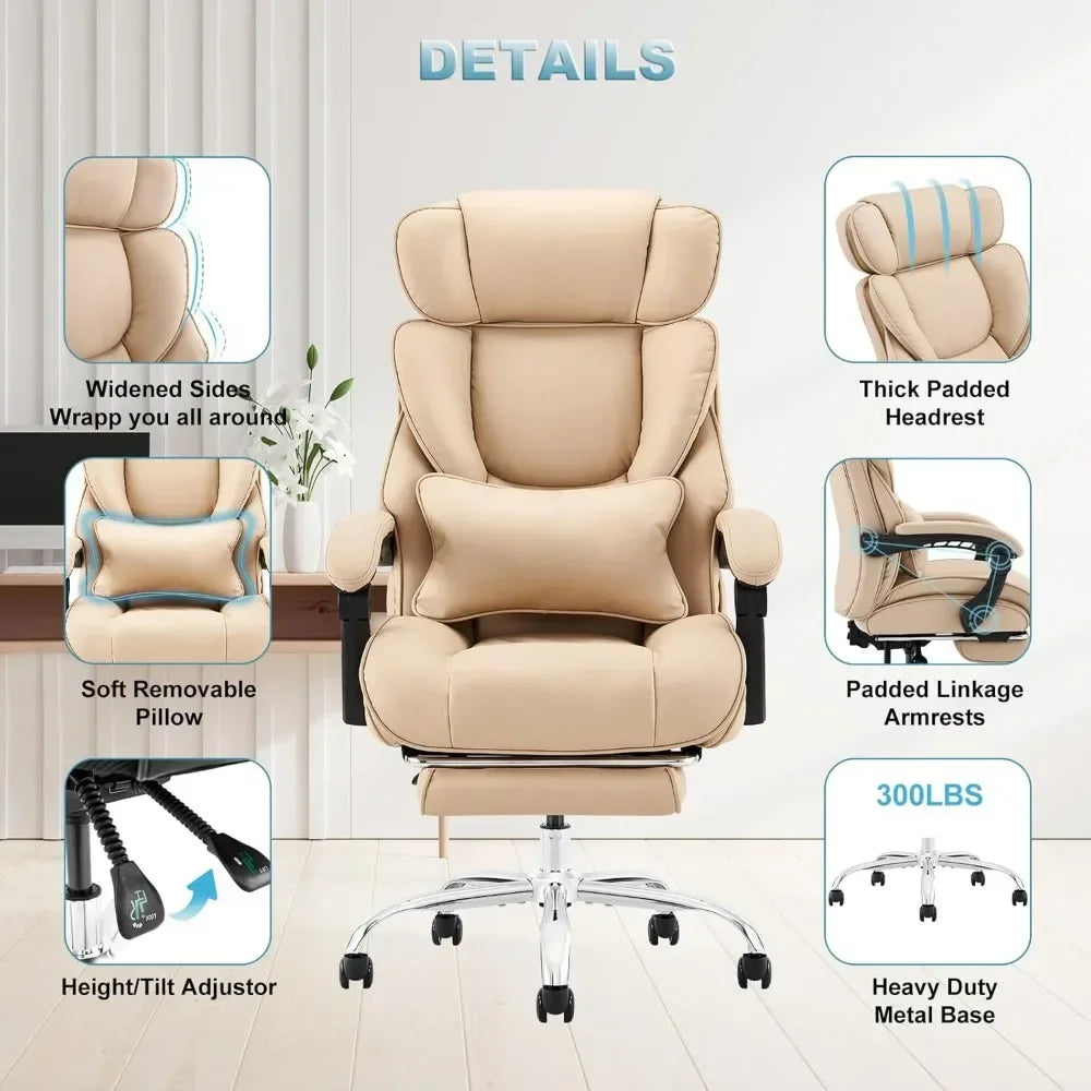 Ergonomic Back Office Adjustable Cushion Chair