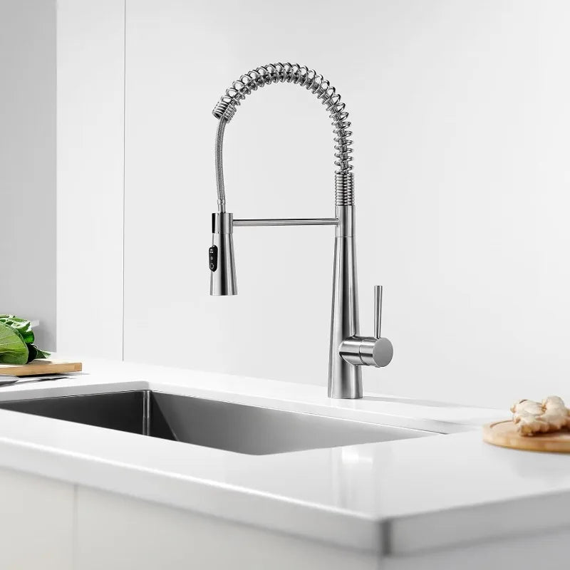 360° Rotation Sprayer Extendable 3 Jet Kitchen Faucet