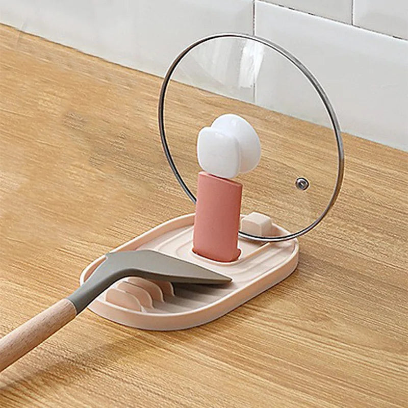 Multifunctional Utensils Foldable Style Lid Shovel Pot Holder