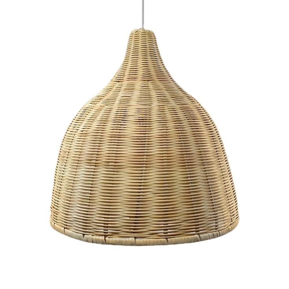 Wicker Rattan Chandelier Ceiling Lamp