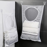 Storage Bag Basket with Wall Hanging Frame with Hook