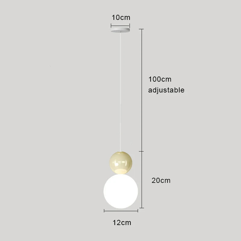 Nordic Pendant Light Modern LED Hanging Lamp