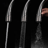 Touch Pull Out 3 Function Single Handle Dual Control Faucet