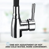 360 Rotating Kitchen Single Handle Deck Mounted Faucet
