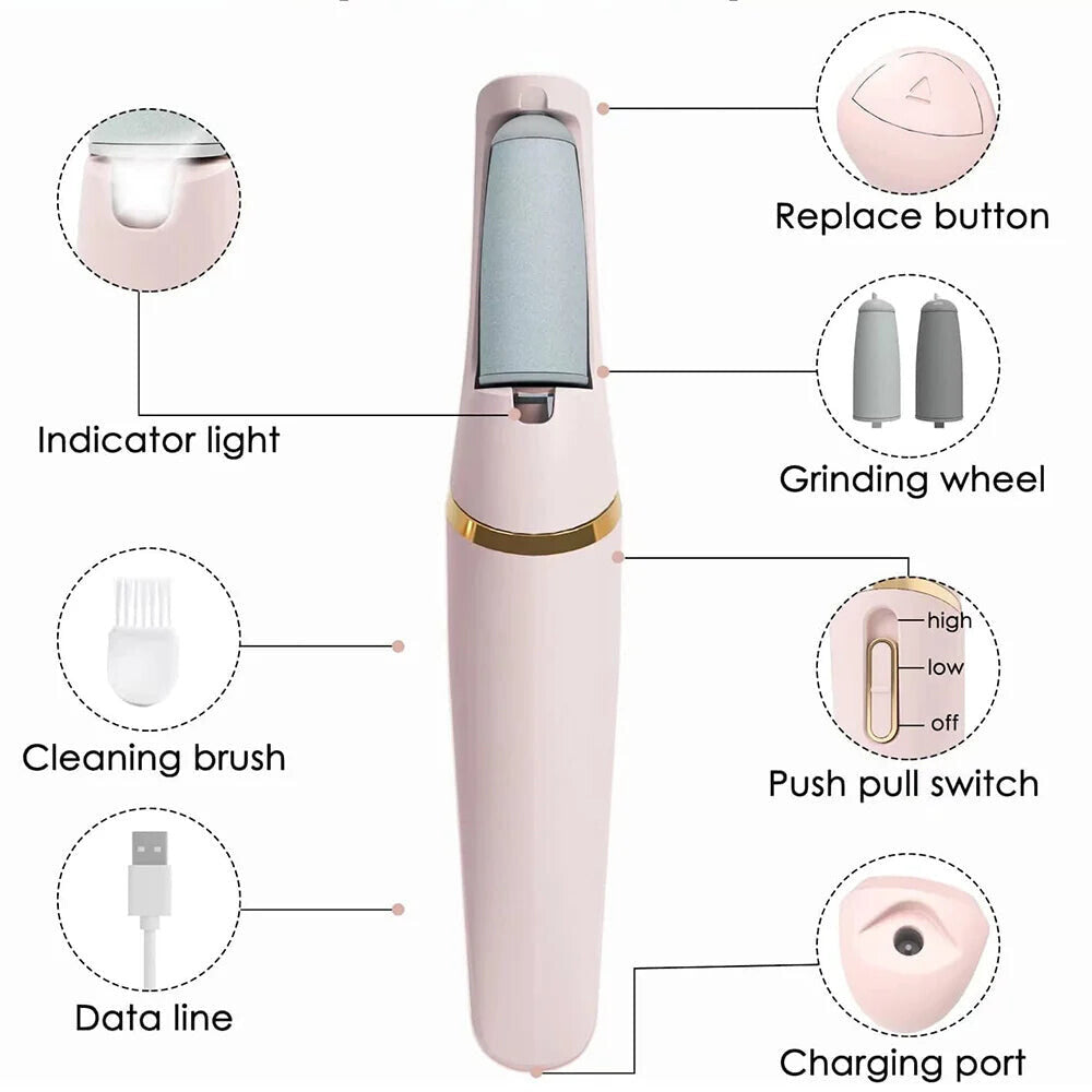 Electric Pedicure Machine Foot File Dead Skin Remover