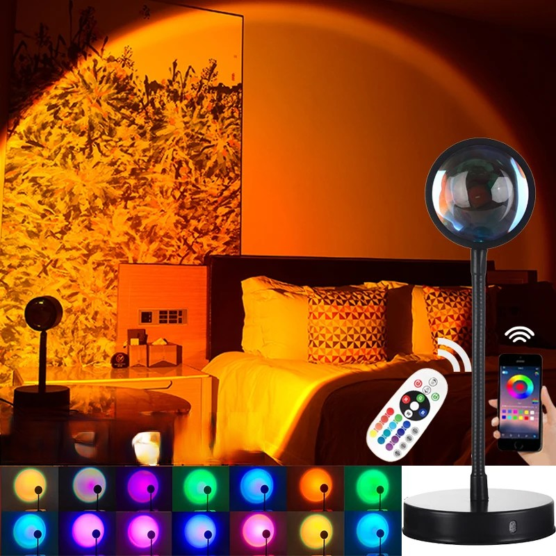 LED Projector Type Colored Lamp