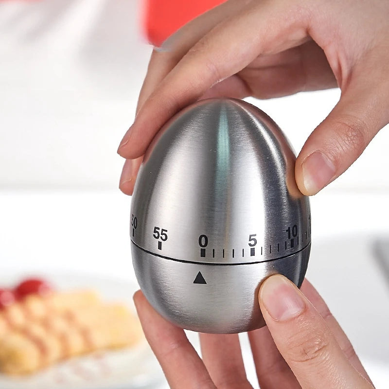 Mechanical Timer Kitchen Device Gadget Sets Egg Boiling