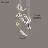 LED Chandelier Modern Spiral  Pendant Light