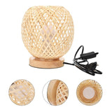 Bamboo Vintage Handmade Table Lamp