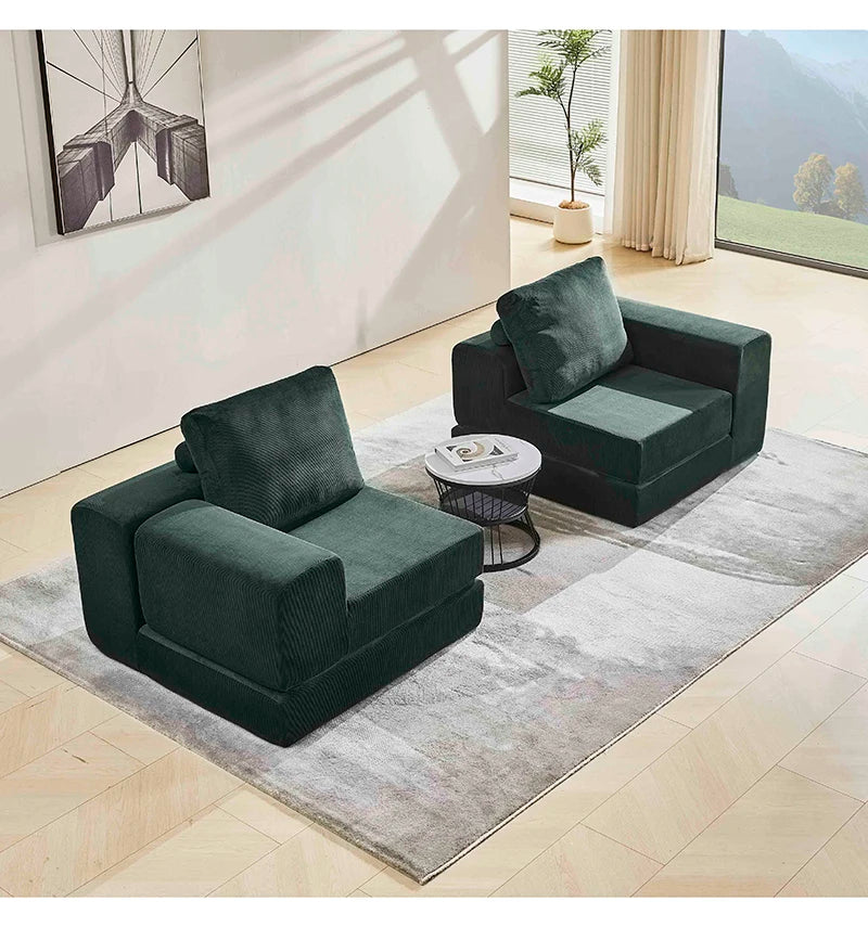 Modern Compressed Sectional Corner Sofa