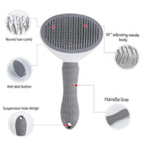 Self-Cleaning Pet Hair Removal Brush Skimming Comb