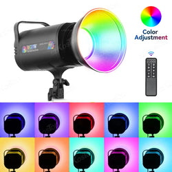 RGB LED  Remote Control Tripod Lights Lamp