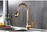 3 Water Modes Pull Out Tap Sprayer Kitchen Faucet