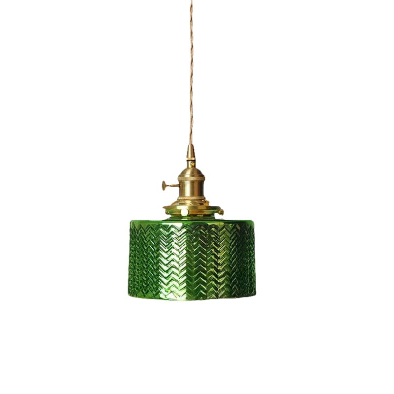 Modern Glass LED Pendant Switch Hanging Lamp