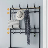 Simple Floor Shoe Rack With Hat Rack