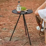 Outdoor Round Leisure Portable Coffee Table