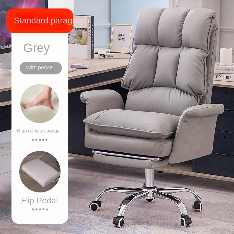 Ergonomic Office Reclining Desk Armrest Chair