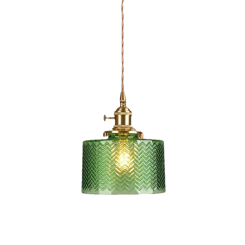 Modern Glass LED Pendant Switch Hanging Lamp
