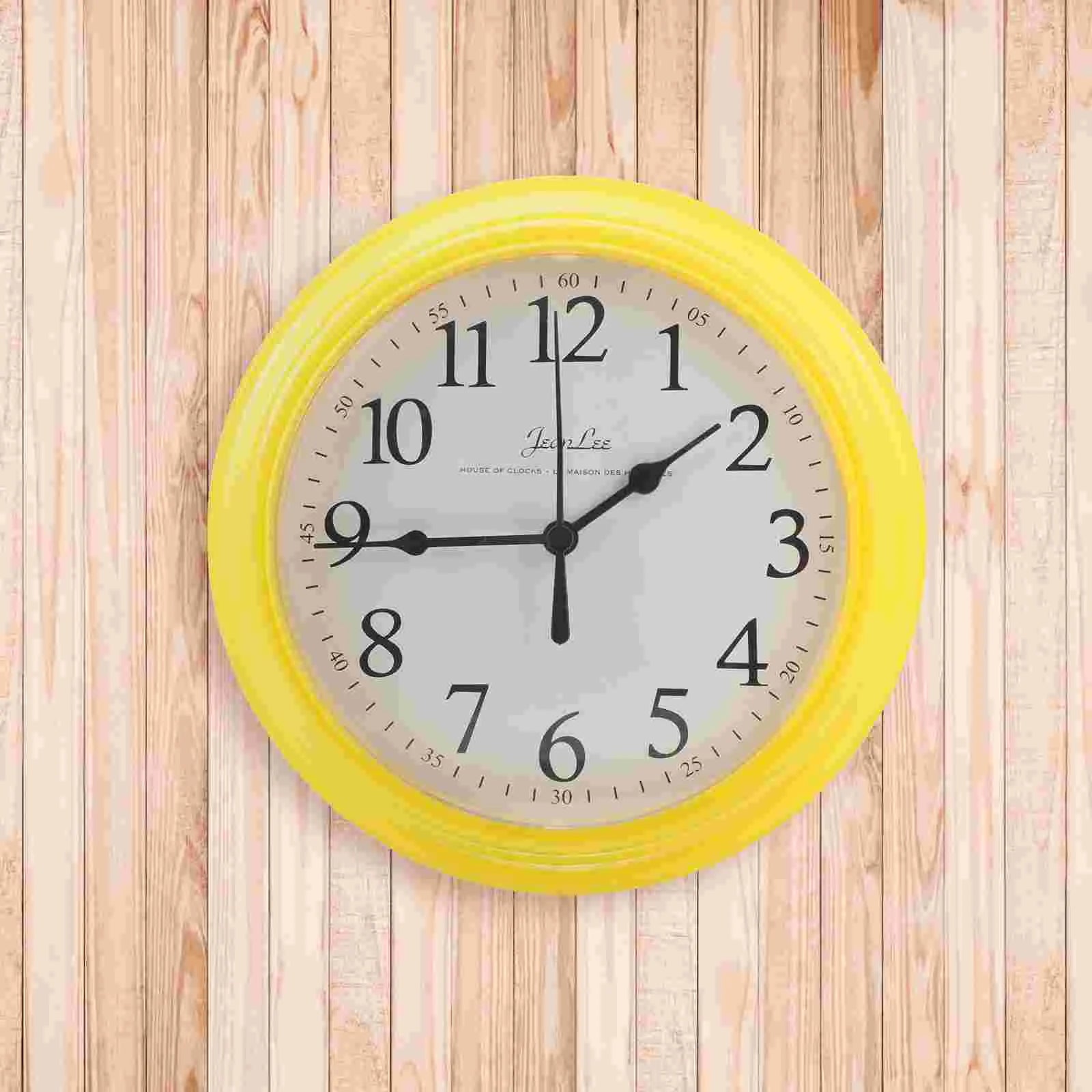 Hanging Wall Plastic Manual Clock