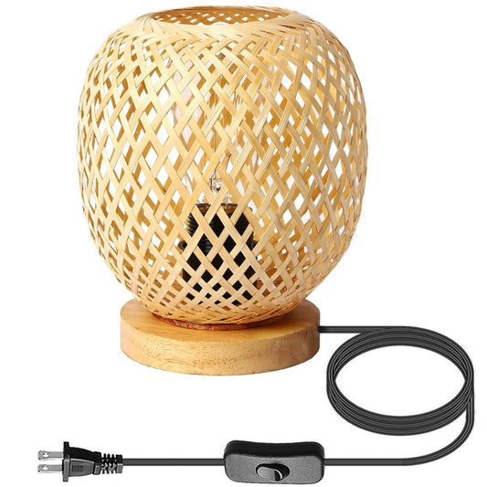 Bamboo Vintage Handmade Table Lamp