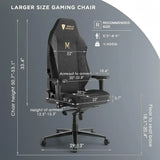 Gaming Ergonomic Lumbar Support Headrest Chair