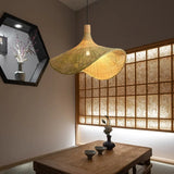 Rattan Bamboo Ceiling Hanging Lamp Pendant Light
