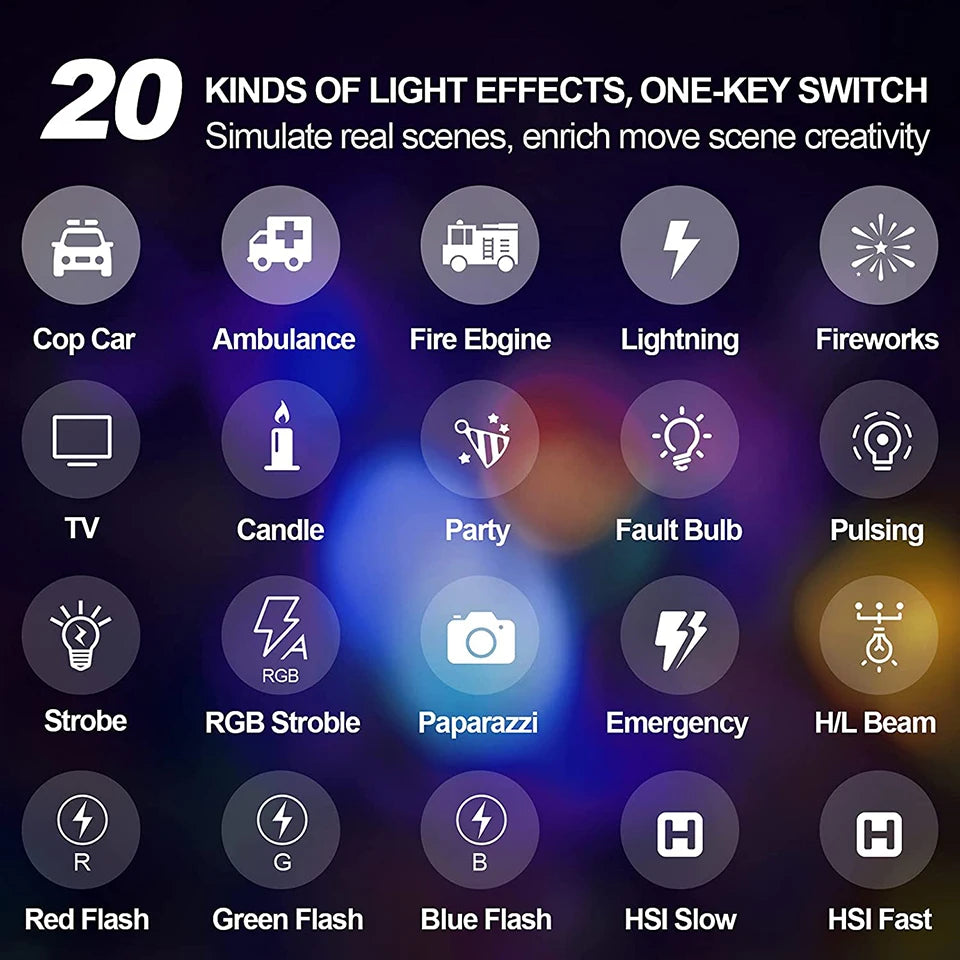 RGB LED Video Photo Lighting Panel