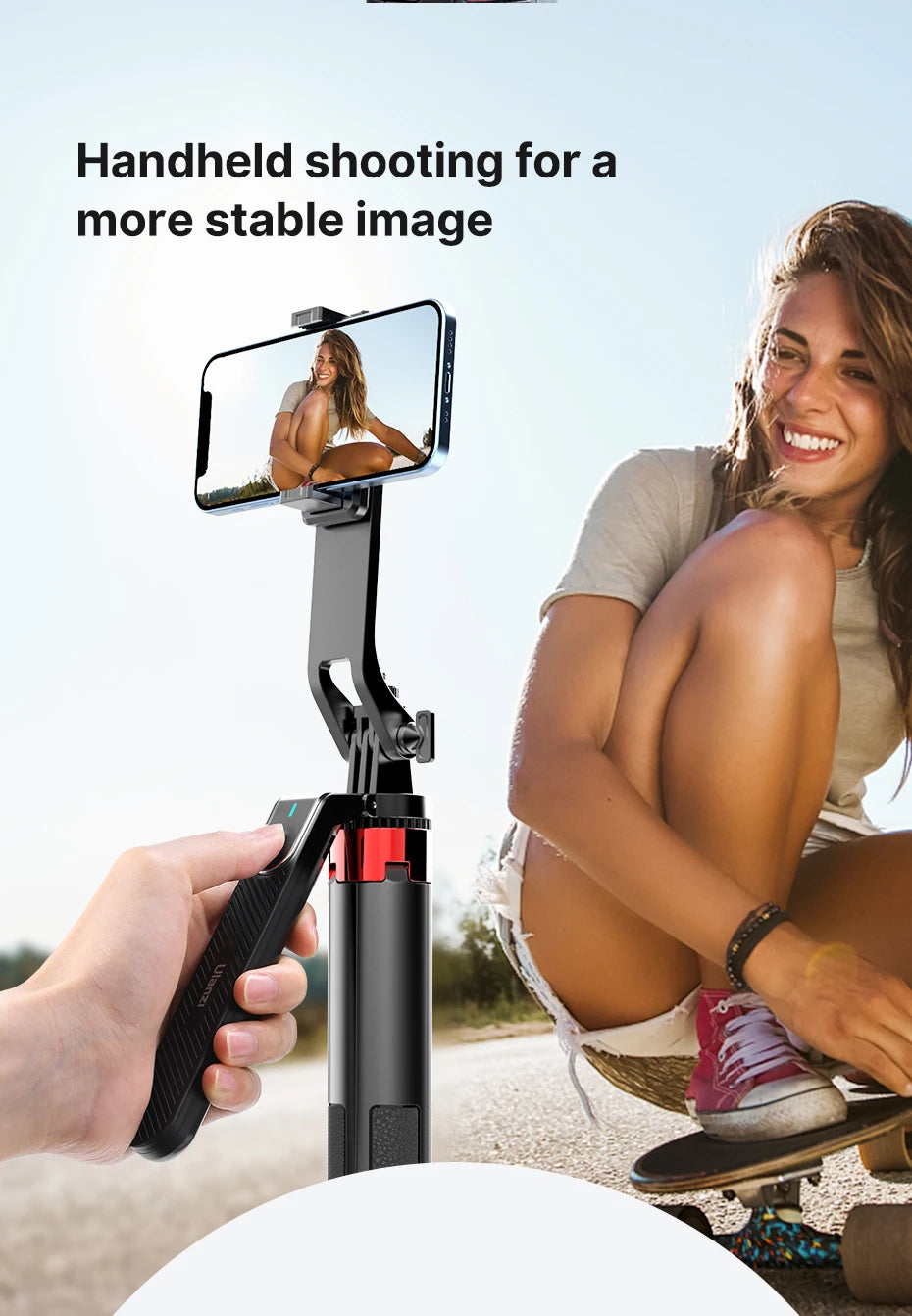 Smartphone Bluetooth Selfie Stick Desktop Tripod