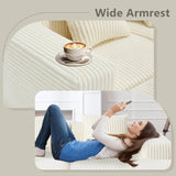 L-Shaped 4-Seater Corner Sofa, Deep Seat Design