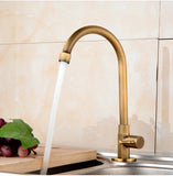 Kitchen Sink Antique 360 Rotation Single Hole Faucet