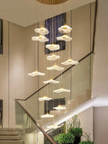 Nordic Circular Modern Chandelier Pendant Lamp