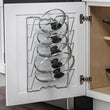 Metal Hanging Pot Lid Rack Kitchen Storage Organizer