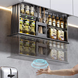 Touch Lift Wall Modern Kitchen Storage Organizer Cabinet