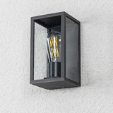 Waterproof Modern Crystal Case Wall Lamp
