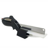 2 In 1 Multi Kitchen Tool Knife Stainless Steel Cutting Scissors