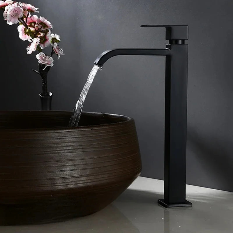 Waterfall Tall Basin Tap Sink Bathroom Faucet