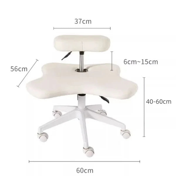 Cross Leg Stool Office Kneeling Posture Seat Chair