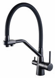 3 Way Kitchen Tap Extendible Shower Head 360° Faucet